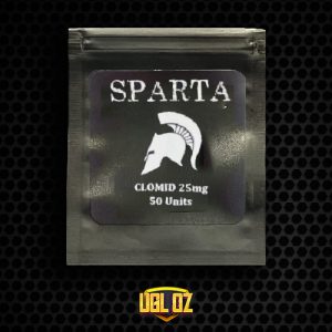 Sparta Clomid 25mg X 50 Units